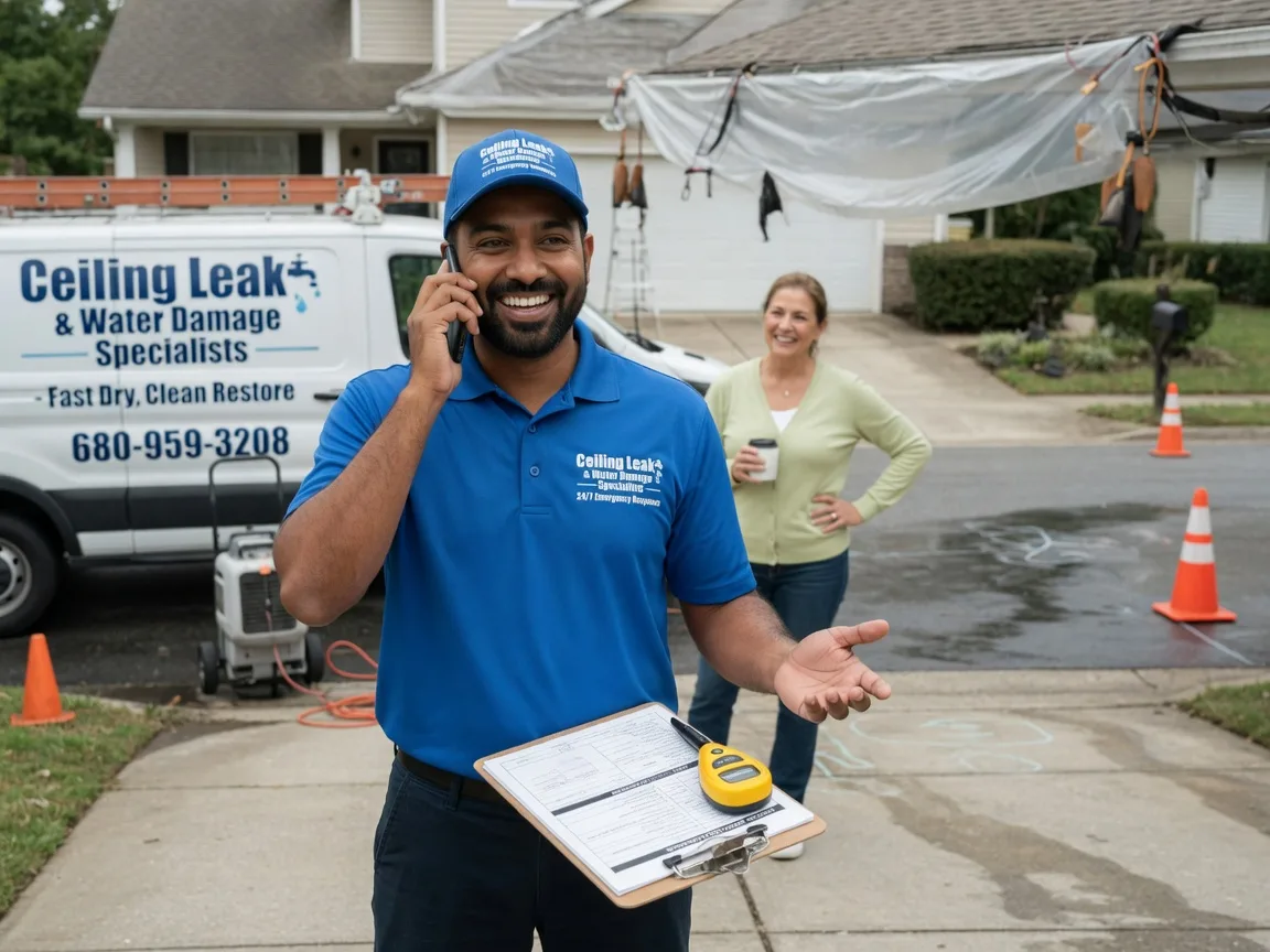Ceiling Leak Cleanup Durham, NH FAQs